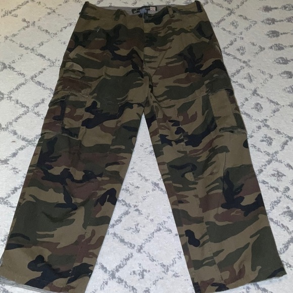 Men’s, Micros, 100% Cotton Camoflauge Utility Outdoor Pants 34 X 30, NWOT! - Picture 14 of 14